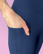 Soft Touch Sculpting Hold 7/8 Leggings Navy