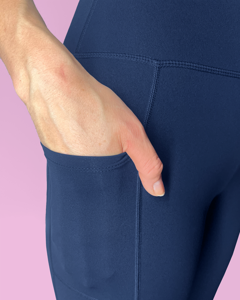 Soft Touch Sculpting Hold Leggings Navy