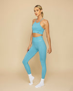 Gym Goddess Gaia Seamless Leggings Maui Blue