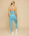 Gym Goddess Gaia Seamless Leggings Maui Blue