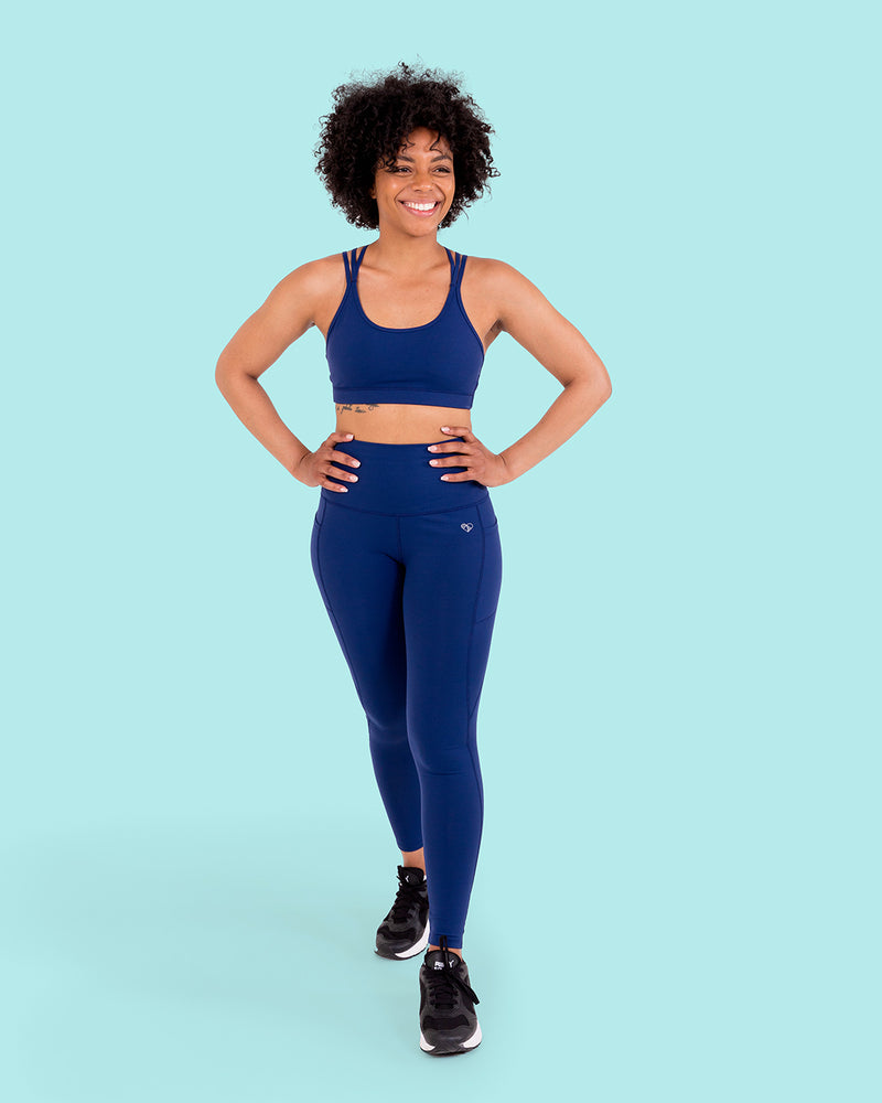 Ribbed High Waisted Sports Leggings – Feral Vaughan