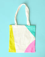 Live Life in Full Colour Organic Cotton Tote Bag