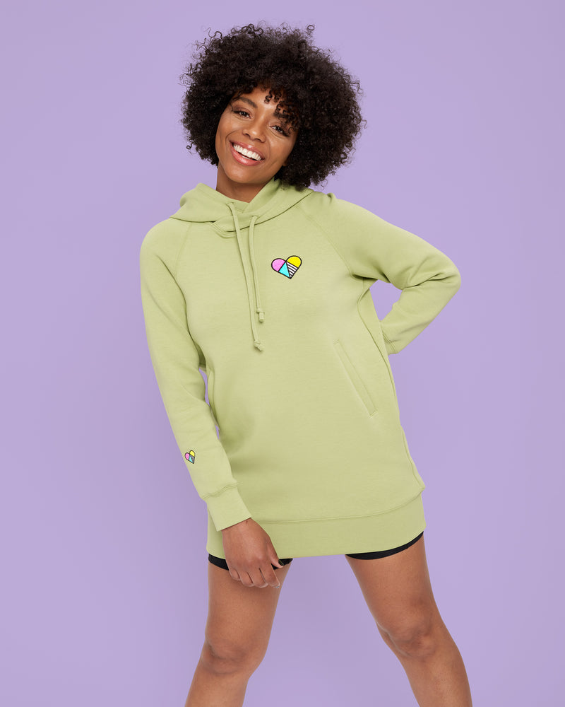 Soft Olive Oversized Hoodie