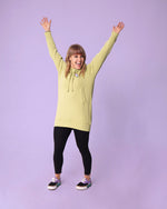 Wear Your Heart on Your Sleeve, Oversize, Lounging, Love,  Hoodie, Hoodie Dress with Pockets, Comfort, Hoody, We Can, Soft Olive <peachylean.com>